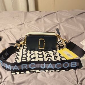 Brand New Marc Jacobs "The Snapshot" In Ocean Blue
